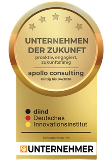 Award-Badge Unternehmen der Zukunft, Deutsches Innovationsinstitut für Nachhaltigkeit und Digitalisierung