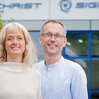 Malte und Mirja Christ, Geschäftsleitung Martin Christ Gefriertrocknungsanlagen GmbH